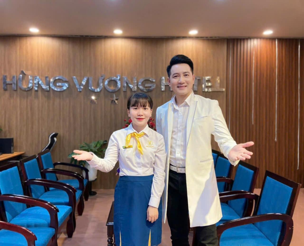 Khach San Hung Vuong Quang Ngai Hotel Bagian luar foto