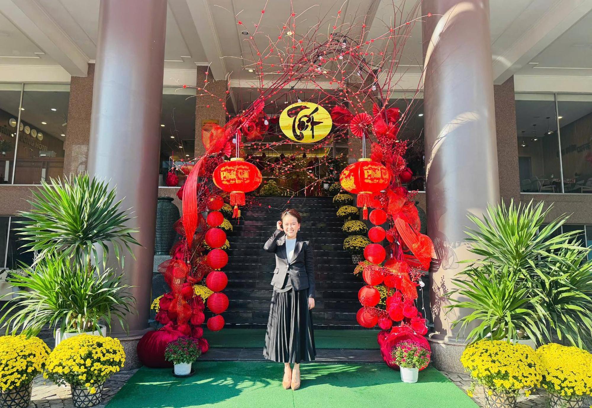 Khach San Hung Vuong Quang Ngai Hotel Bagian luar foto