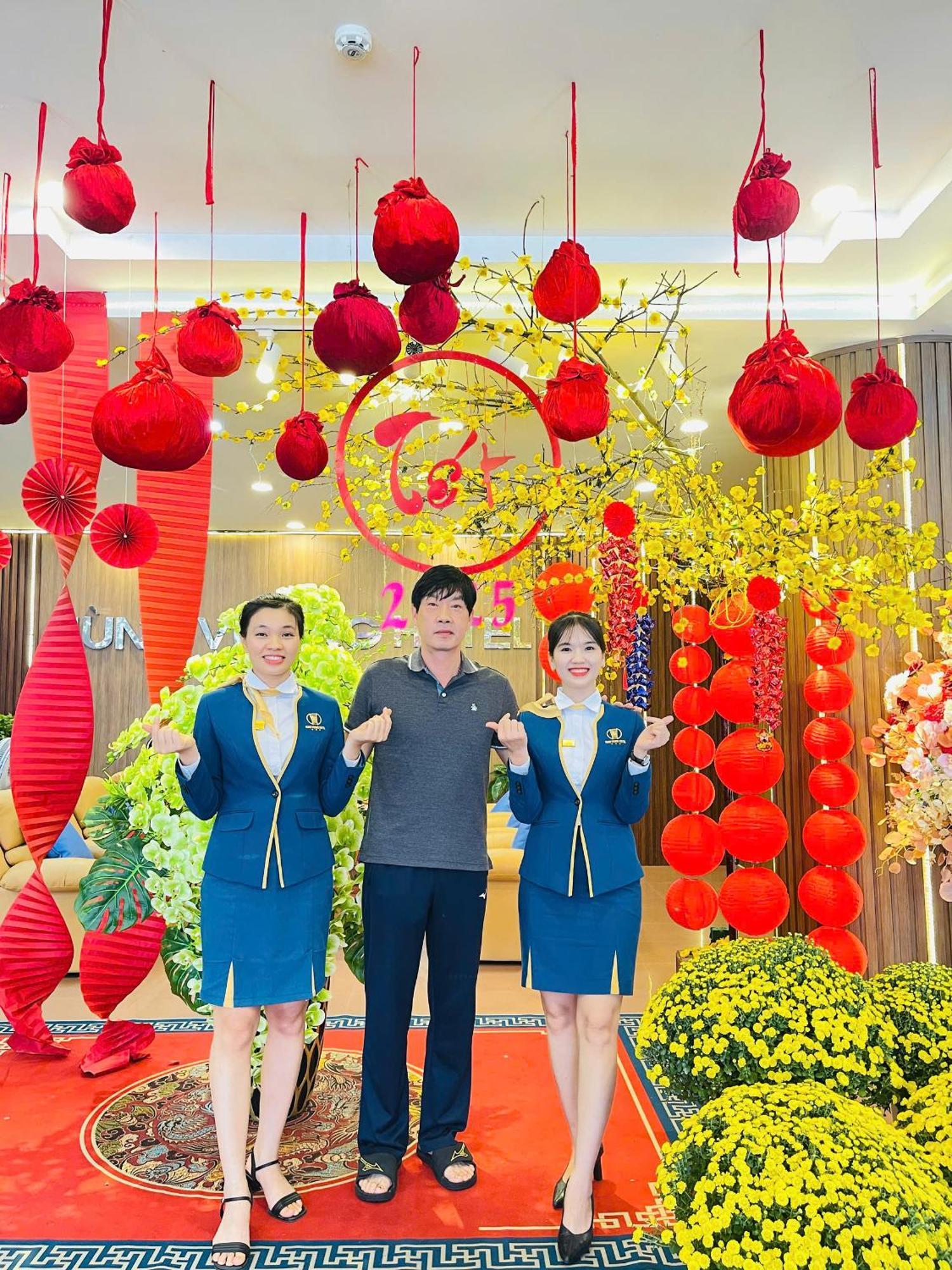 Khach San Hung Vuong Quang Ngai Hotel Bagian luar foto